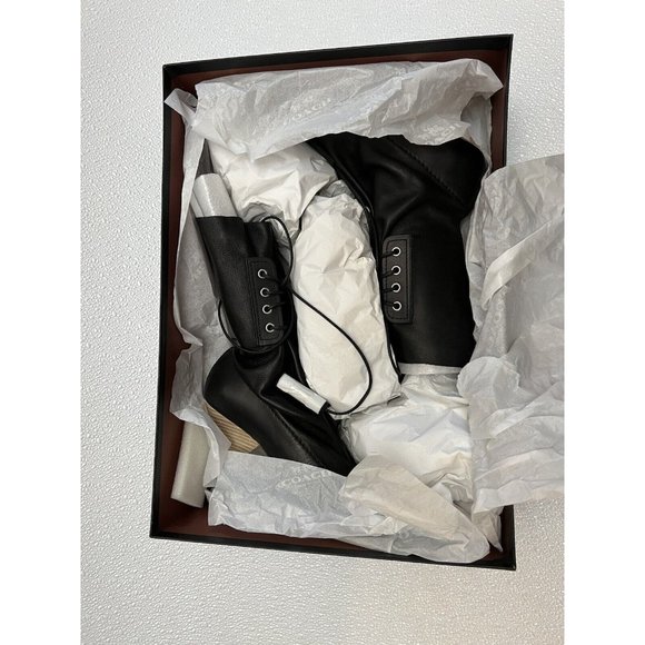 $495 Coach Tassel Ankle Booties Leather Western Fashion Boots Sz 5 B G3777 - Picture 5 of 6